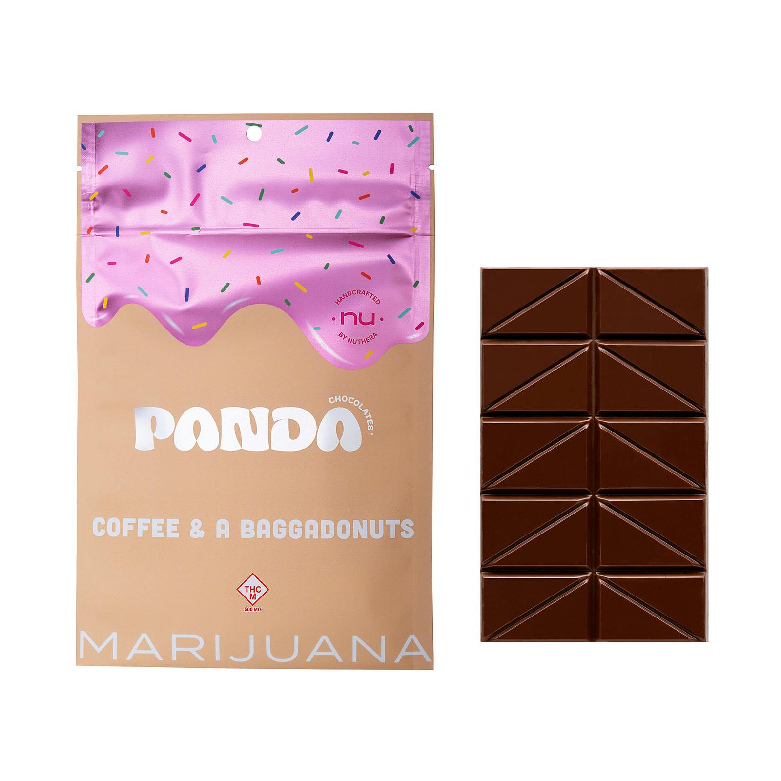Panda: High-Dose Chocolate | Coffee and a Baggadonuts | 500mg