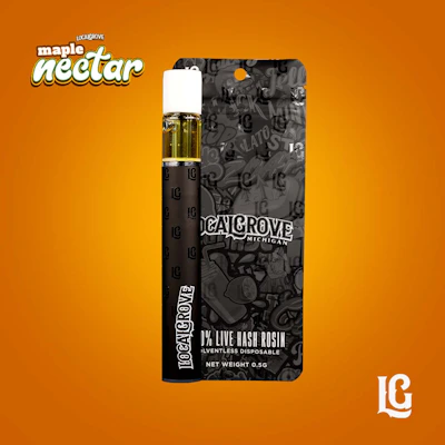 Local Grove - .5g Hash Rosin Disposable - Maple Nectar