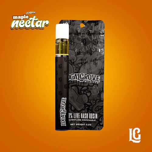 Local Grove - .5g Hash Rosin Disposable - Maple Nectar