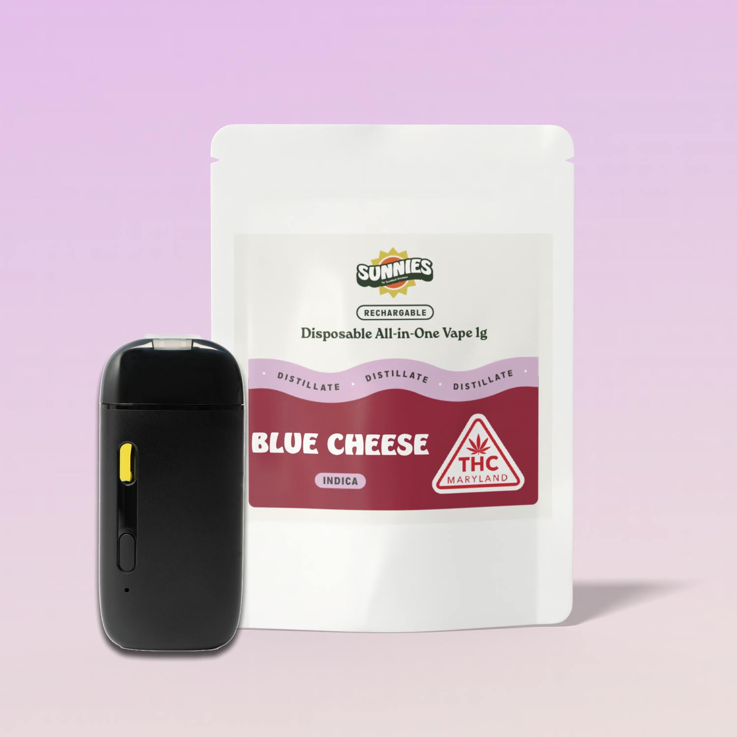 Blue Cheese Distillate Disposable Vape 1.0g