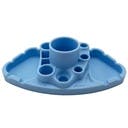Blazy susan - deluxe silicone dab station - purple