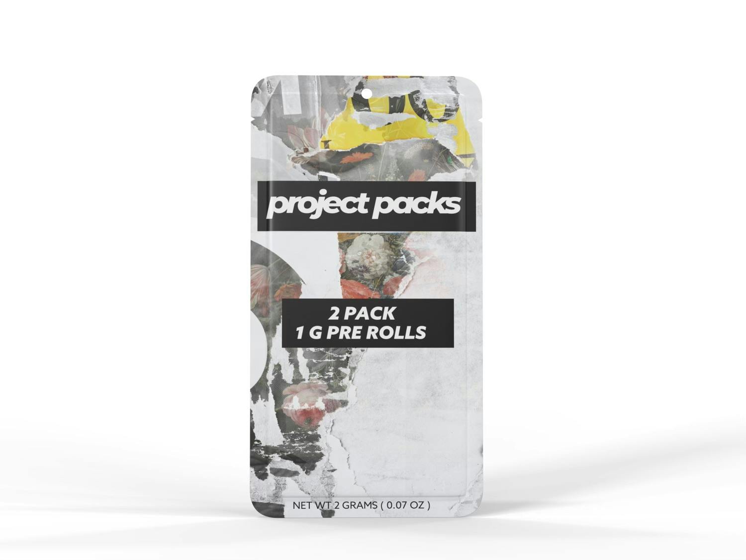 Project Packs 2g Pre-Roll 2pk - Apricot Fuel