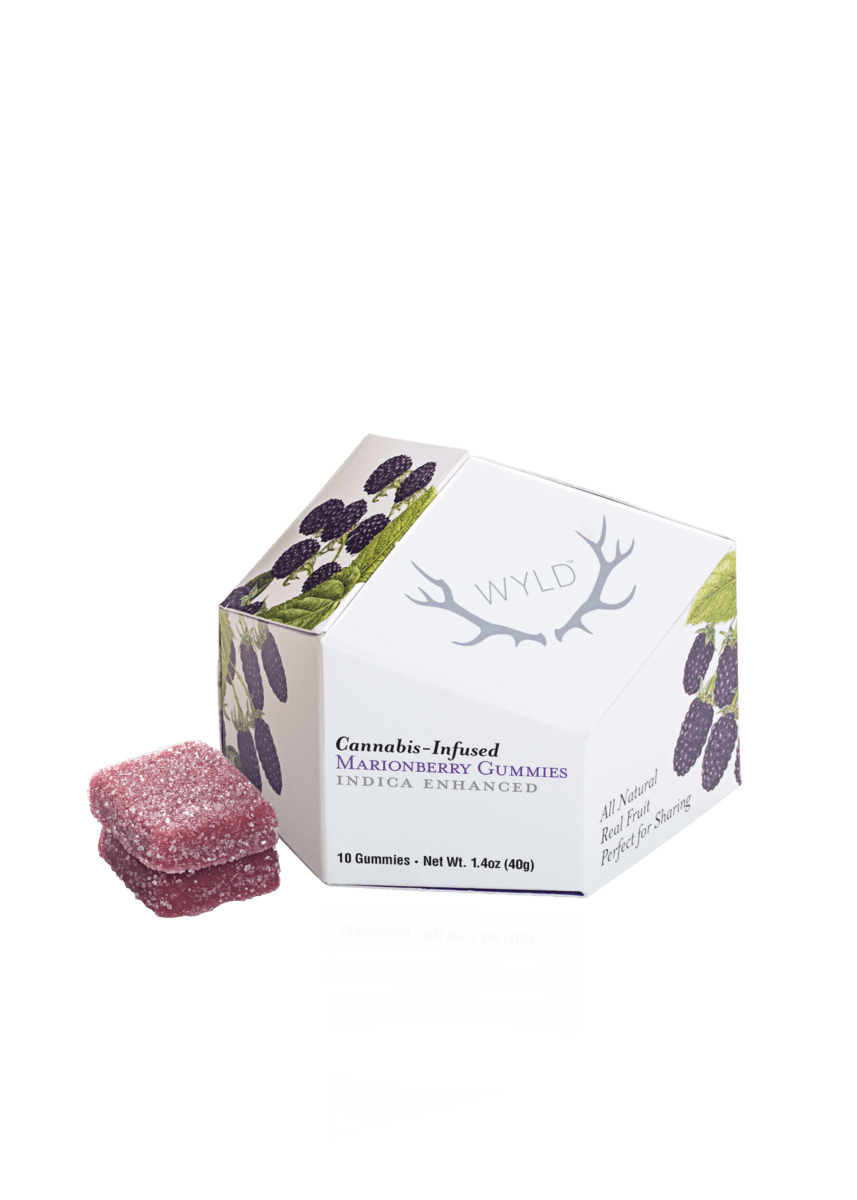 Wyld Marionberry Gummies 100mg