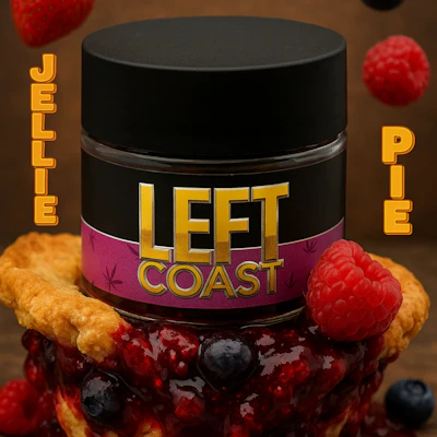 Left Coast - 3.5g - Jellie Pie - FLOWER by Left Coast at King of Budz