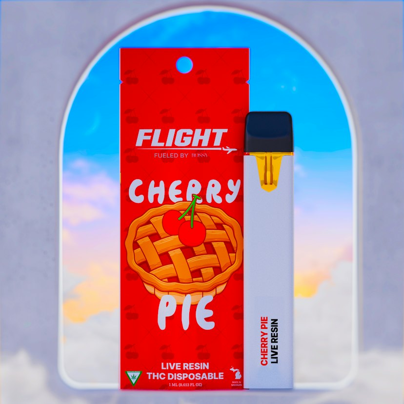 Flight 1g Live Resin Disposable Cherry Pie