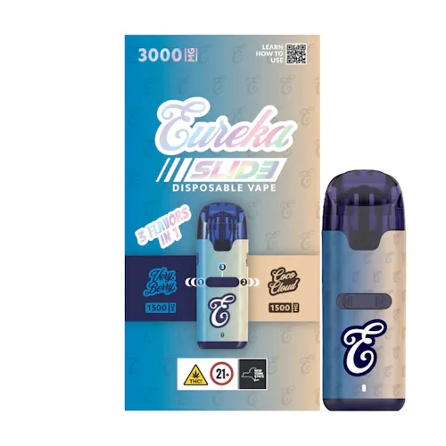 Eureka | Very Berry/Coco Cloud Slide 3-in-1 | Vape AIO | Hybrid-1