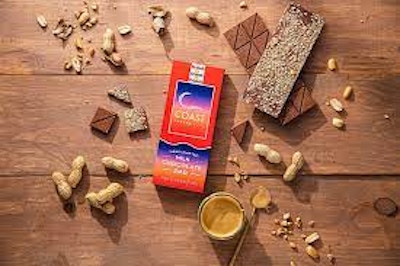 Product Almond Coconut Sea Salt Milk Chocolate Bar | 100mg