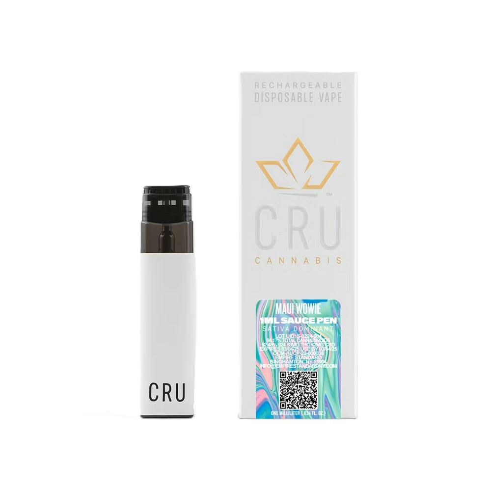 CRU Cannabis CRU | Maui Wowie | Live Resin All-In-One Vape 1ML