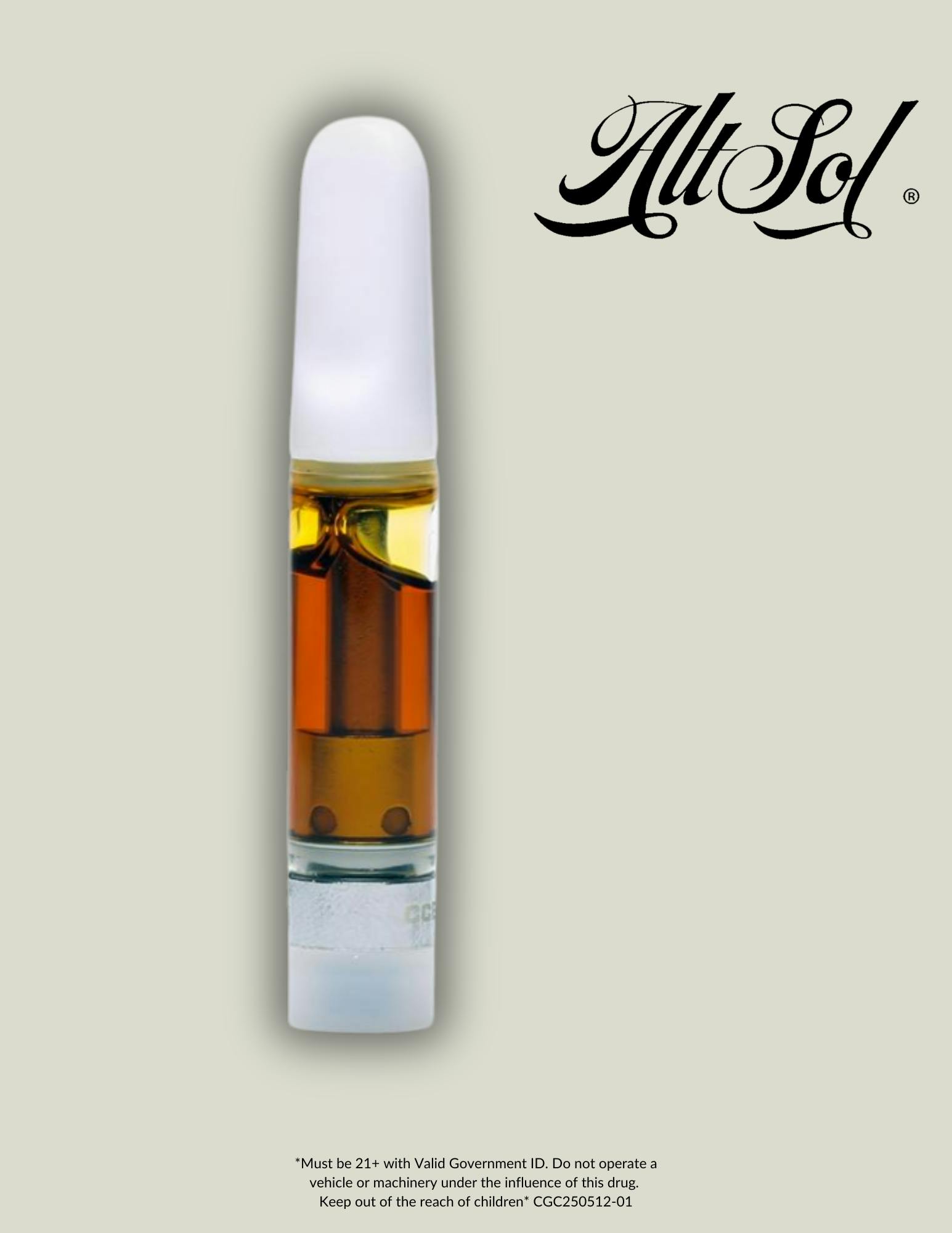 AltSol Permanent Marker Distillate Vape - Country Grown Cannabis