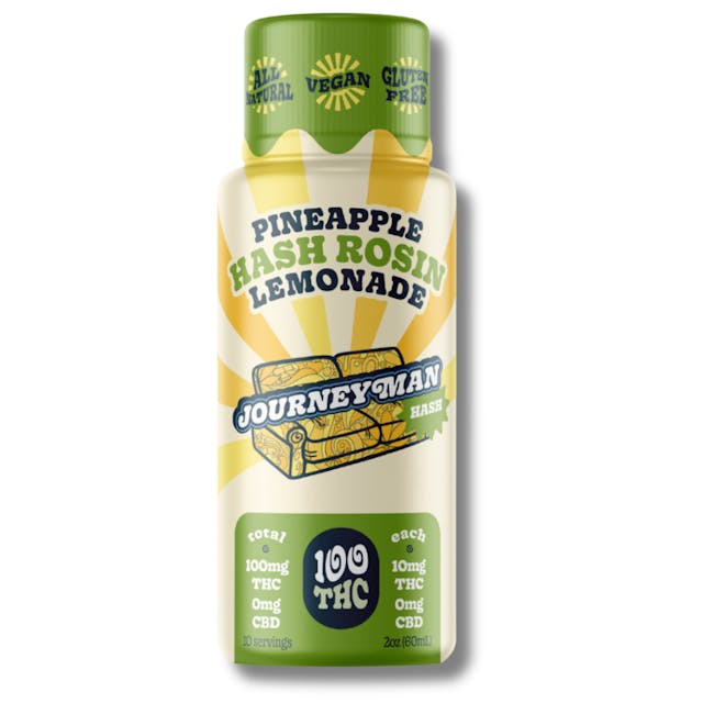 J-HR-100PLM - Journeyman Pineapple Hash Rosin Lemonade (100mg THC)
