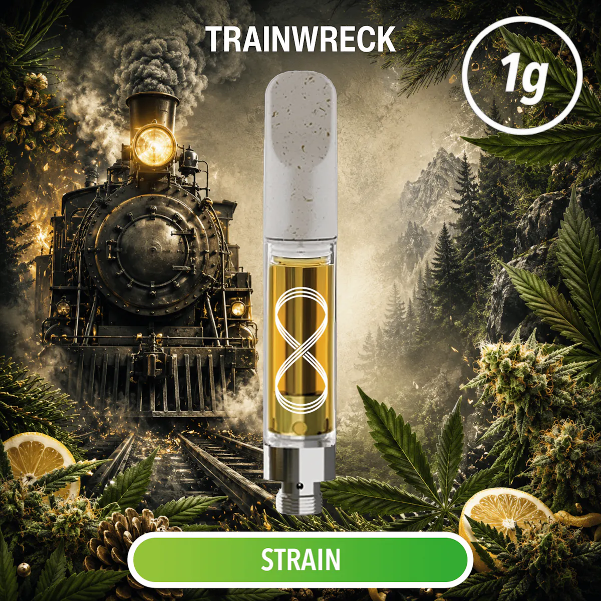 510 | Trainwreck | 1g 1g Vaporizers | Perpetual |