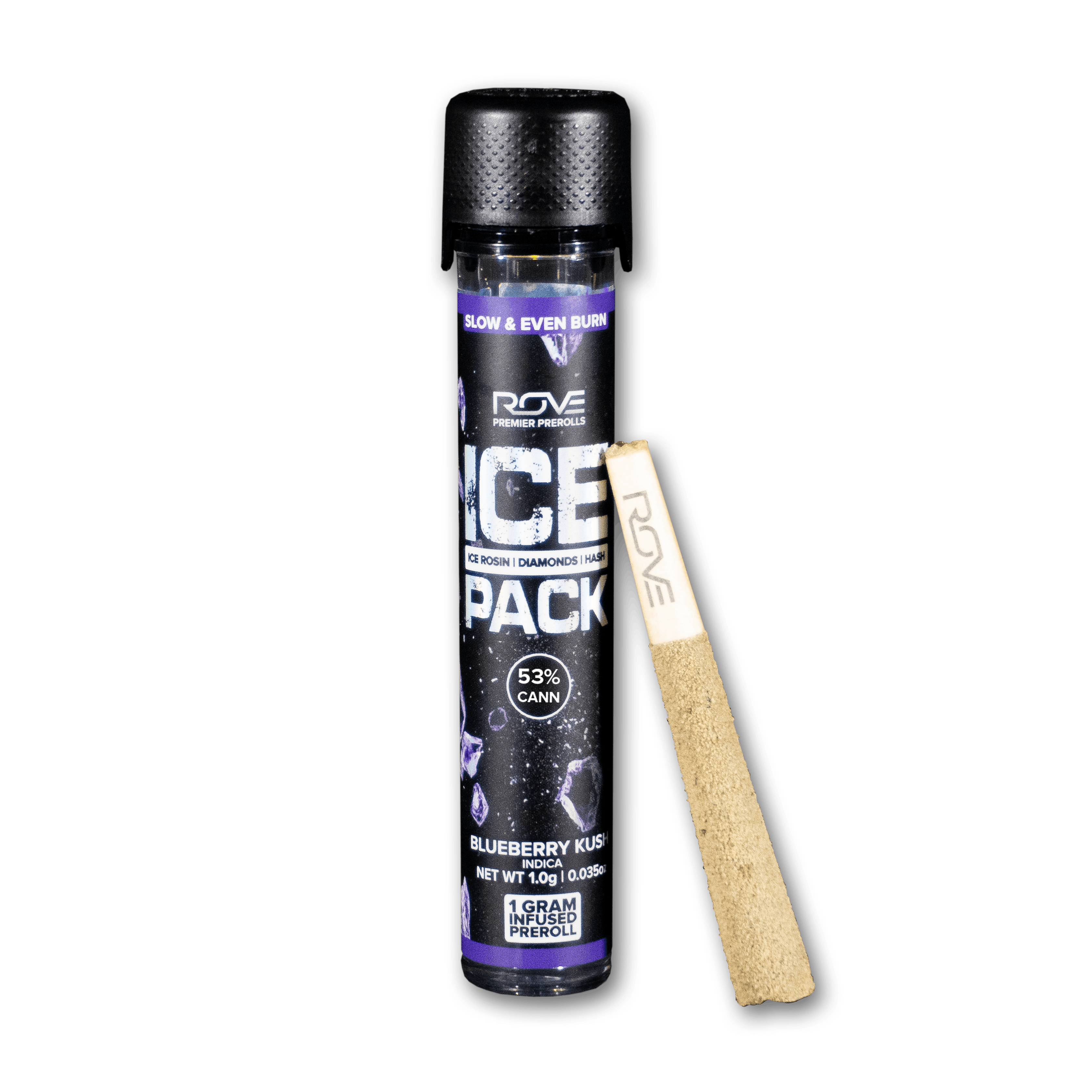 Product: Blueberry Kush - Infused Ice Packs (Rosin, Hash, and Diamonds) 1g