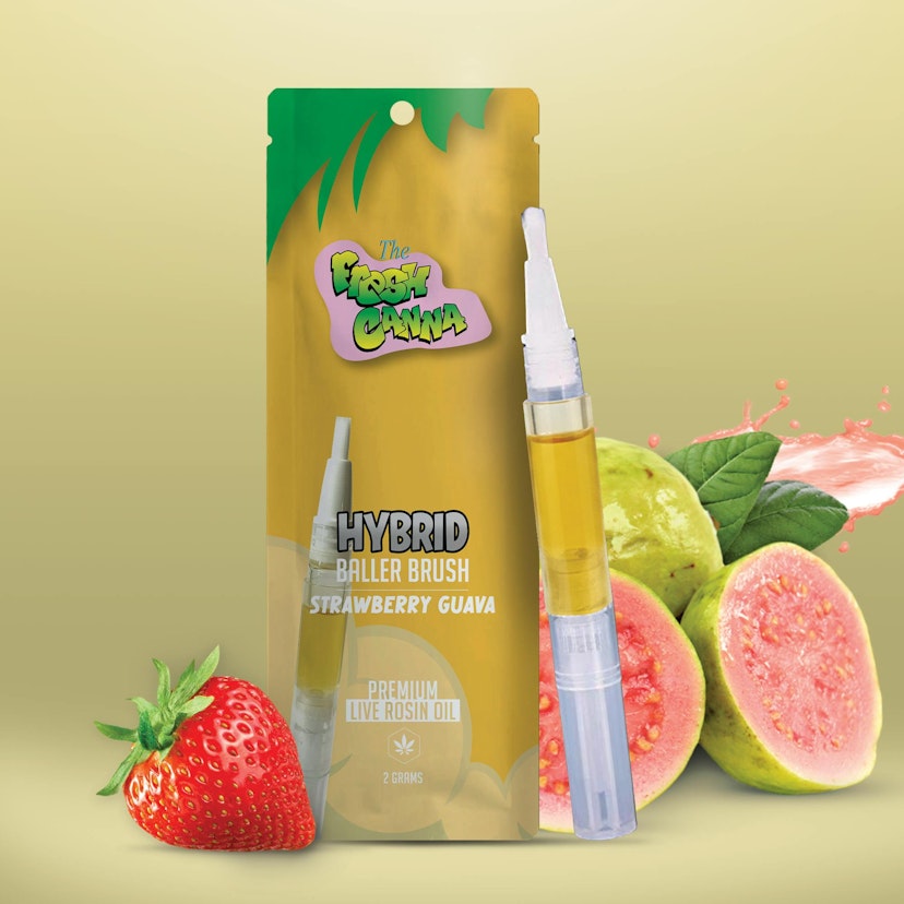 Fresh Canna 2g Live Rosin Brush Strawberry Guava