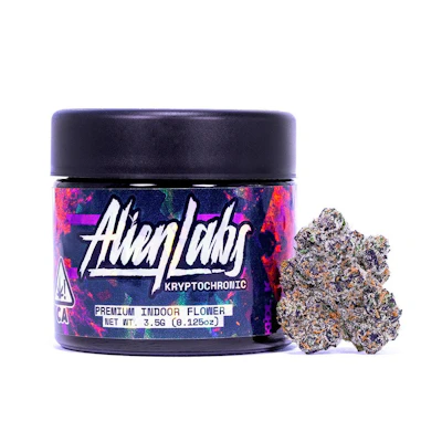 Alien Labs - 3.5g - Krypto Chronic - FLOWER by Alien Labs at King of Budz