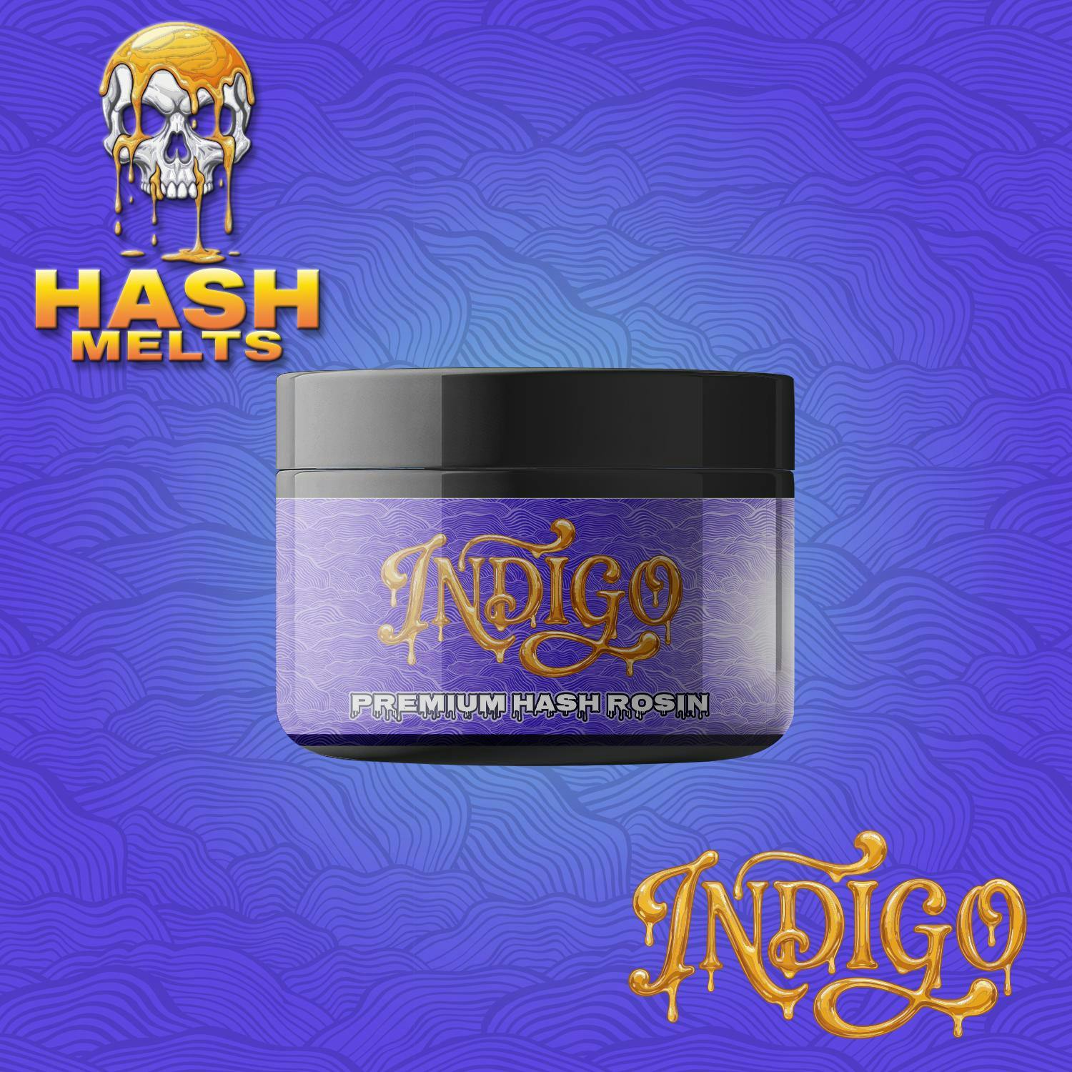 Stoned to the Bone - 1g Live Rosin - Indigo