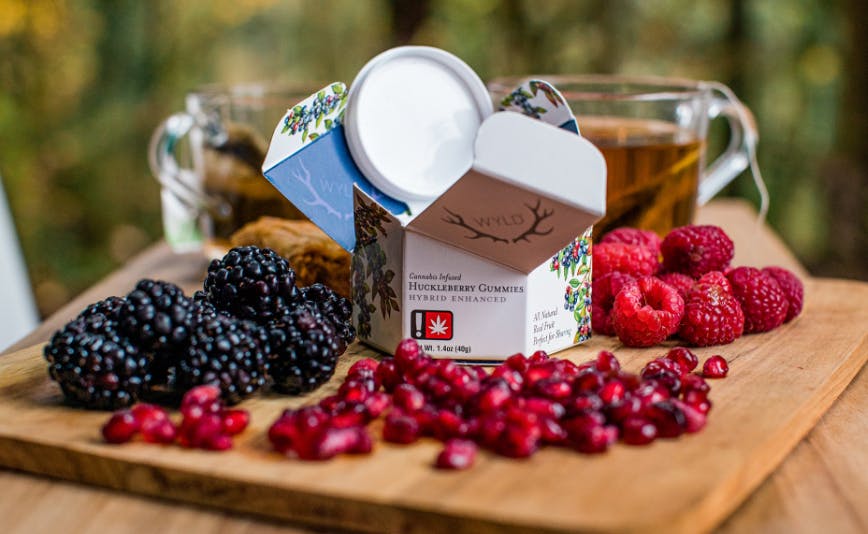 Product Wyld | Huckleberry | Hybrid Enhanced Gummies | 10ct | 100mg