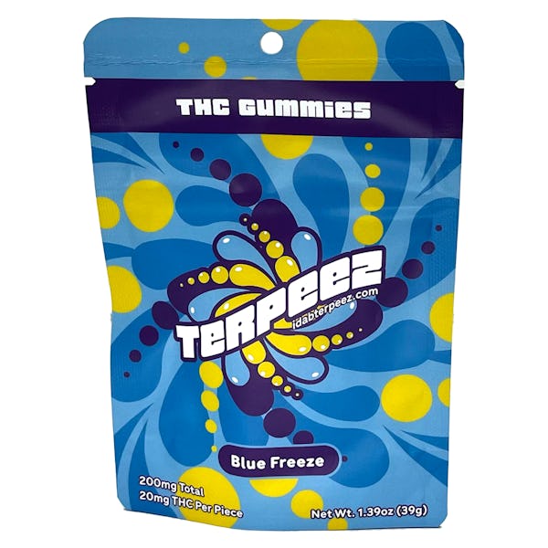 Product: Terpeez | Blue Freeze Gummies | 200mg