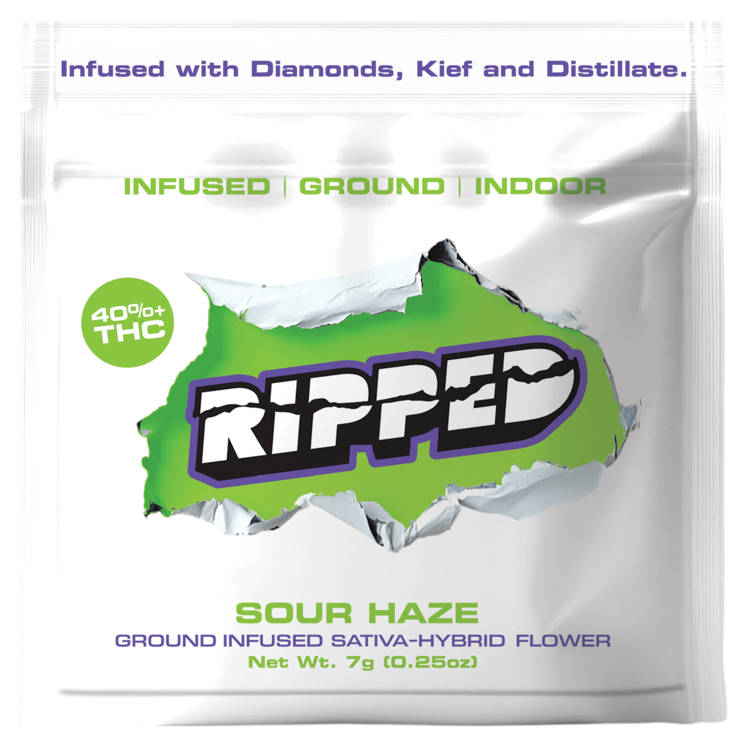 Ripped | Sour Haze | Infused Pre-Ground