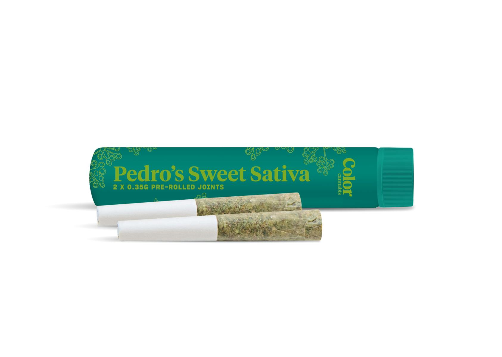 Pedro's Sweet Sativa Pre-Roll 2-pack | 0.7g | Dab Glass - Fischer 