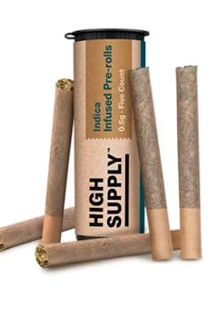 High Supply - Prerolls 5pk - The Bling (I) (2.5g)