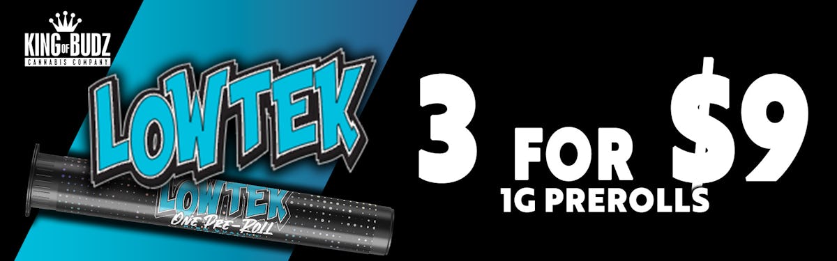 3 FOR $9 LOWTEK 1G PRE-ROLLS