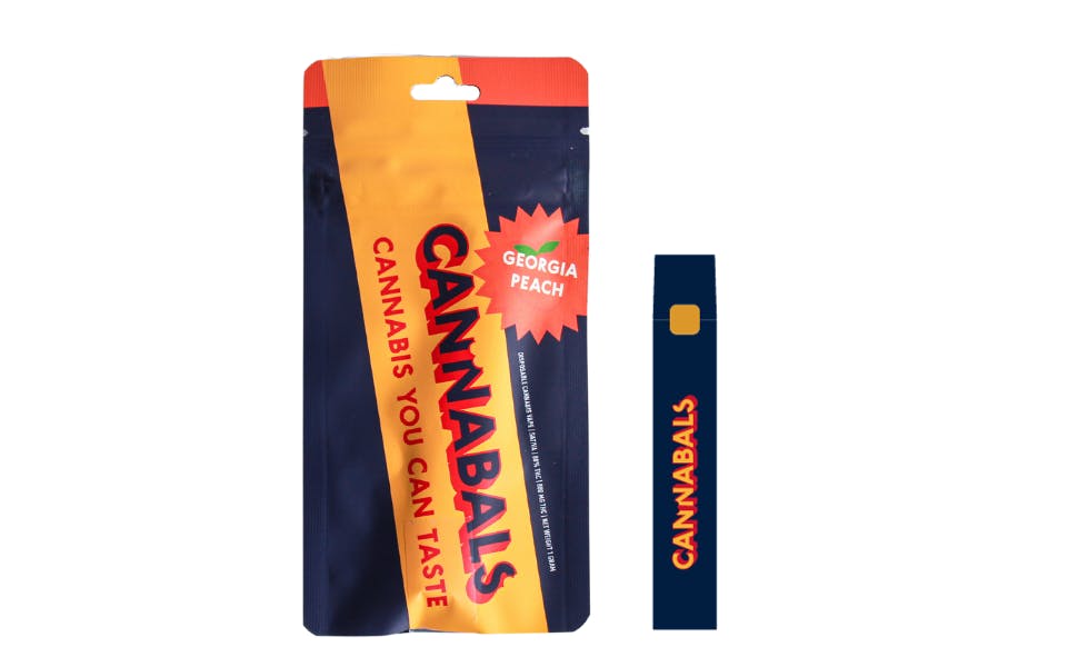 Cannabals - Georgia Peach Pie Disposable Vape by Cannabals