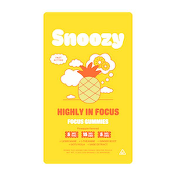 Snoozy - 5mg Focus Gummy (Pineapple Highly In Focus)