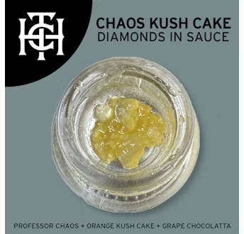 Buy The Heirloom Collective Chaos Kush Cake | Diamonds & Sauce | 1g Online  - Native Sun Cannabis