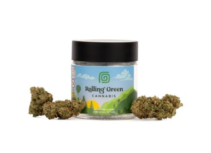 White Chocolate Chip Sungrown Flower | Hybrid | Rolling Green