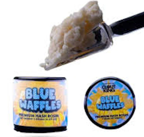 Clout King - 2g Live Hash Rosin - Blue Waffles
