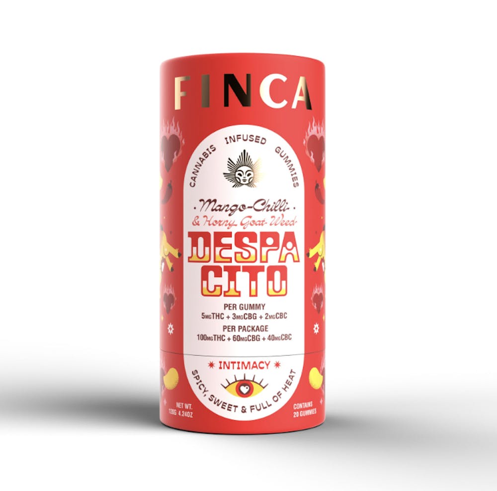 Product Gummies | Despacito Mango Chili Intamacy V:GF | 100mg THC: 60mg CBG: 40mg CBC| NY Finca
