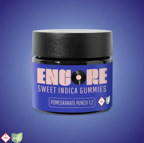 Pomegranate Punch THC:CBN (2:1) | 11mg Gummies | 10ct.-1