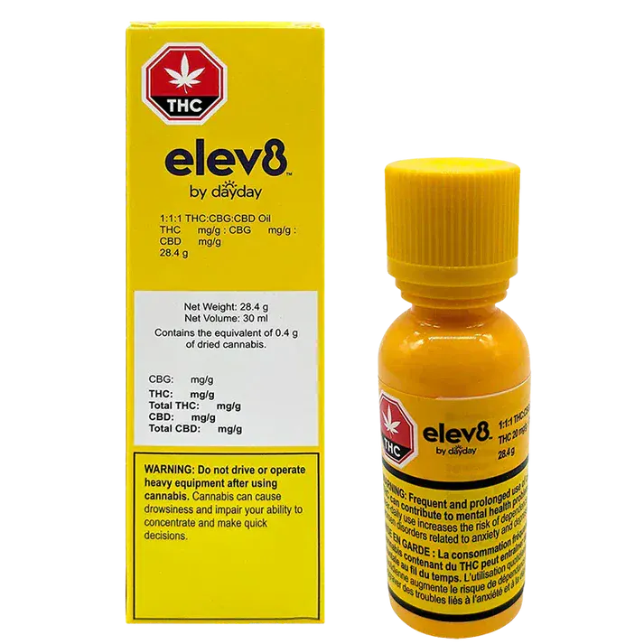 Eybna レセプター テルペン CBD CBN CBG 5ml TRPV1 1:1:1 THC:CBG:CBD Oil | 30mL | Spiritleaf (Maple Ridge)