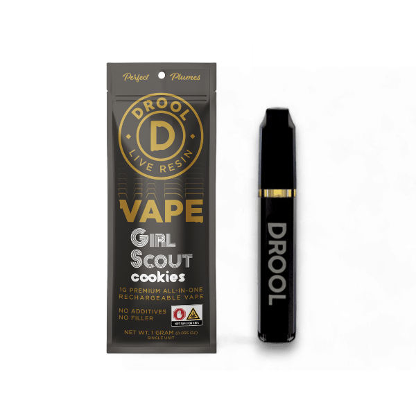 elf bar vape uk Drool Drool Girl Scout Cookies Live Resin Disposable Cannabis for Sale in NJ