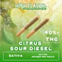Product Citrus Sour Diesel | Infused .5g 2pk