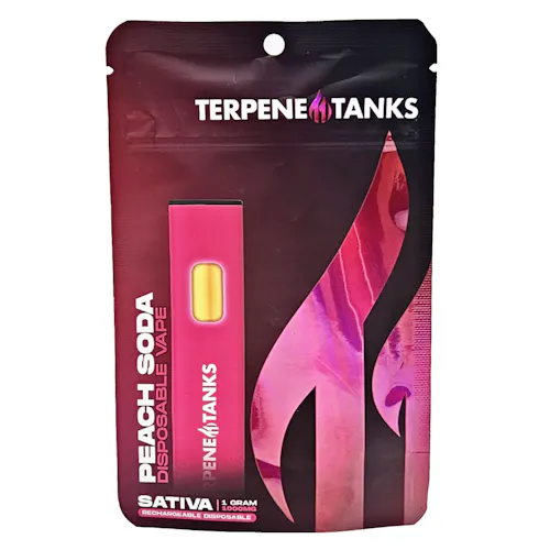 Terpene Tanks Peach Soda All-In-One Vape Rec-active