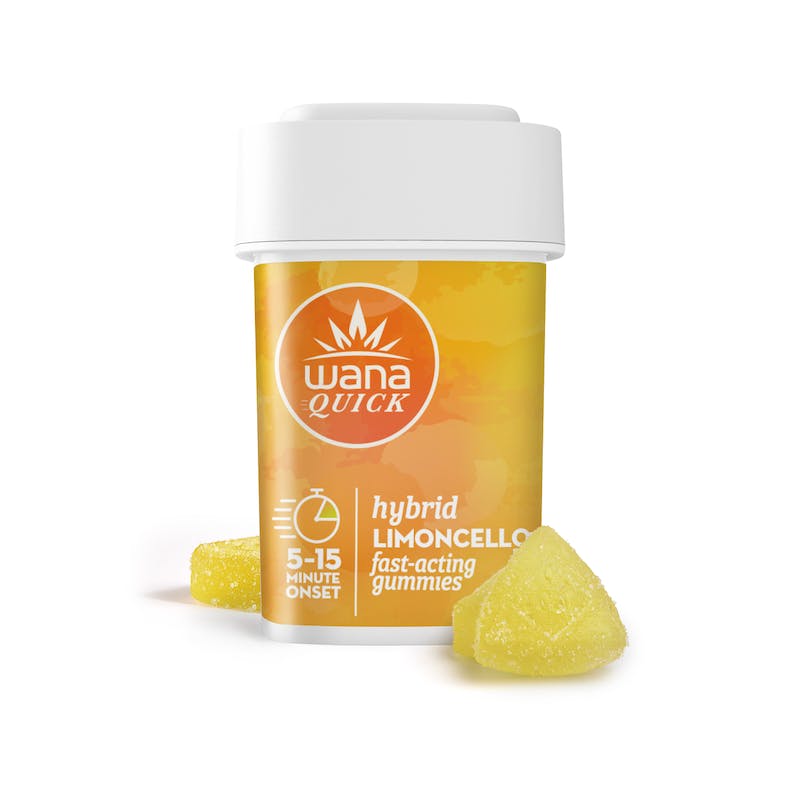 Product Wana Quick - Limoncello Fast Acting Gummies (100mg 20pk)