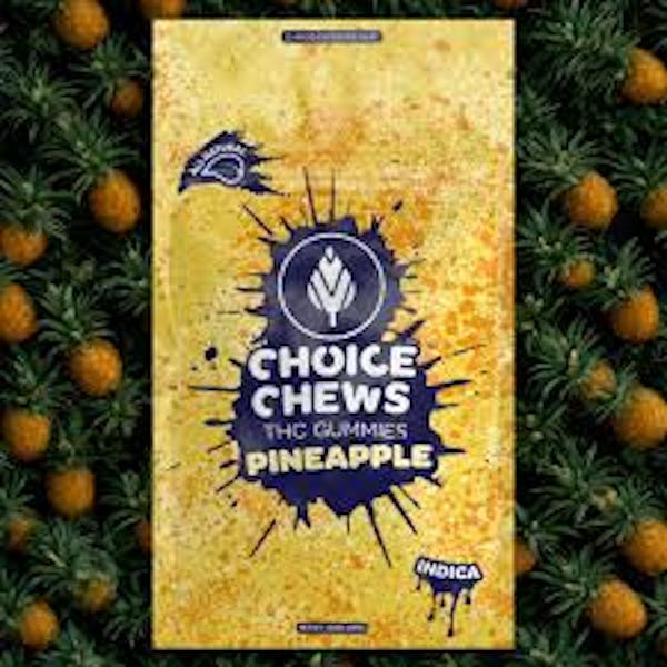 Pineapple (I) | 100mg | Gummies | Choice Chews