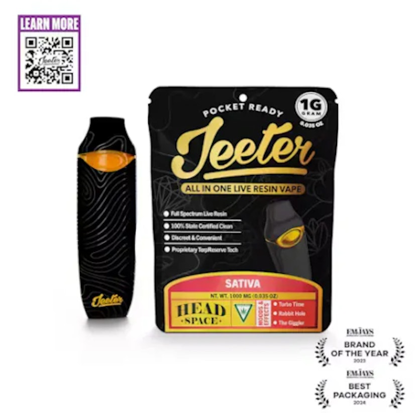 Jeeter Live Resin Disposable | Headspace