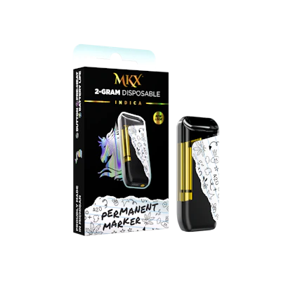 2g MKX Disposable - Permanent Marker 2g Disposable - Indica - DISPOSABLES by MKX Oil Co. at King of Budz