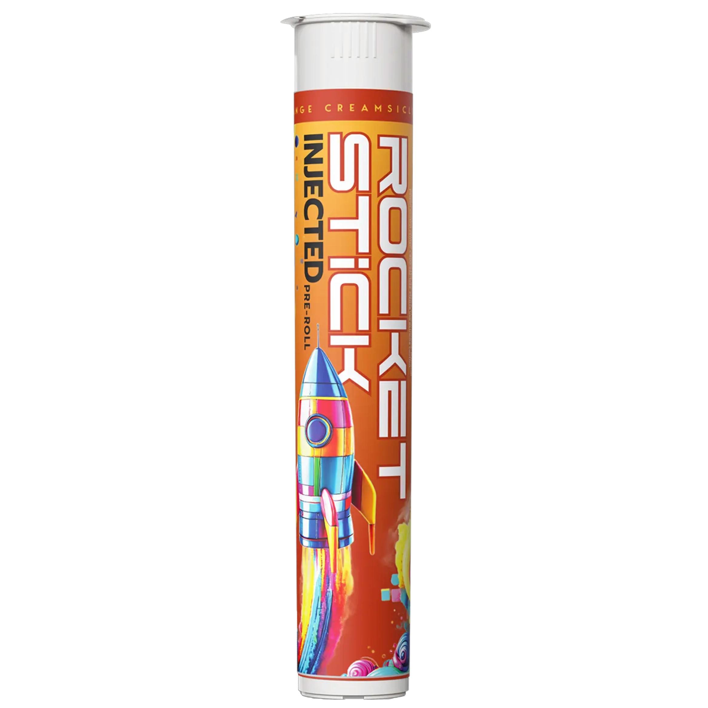 Rocket Stick Orange Creamsicle Infused Preroll Rec - Exclusive