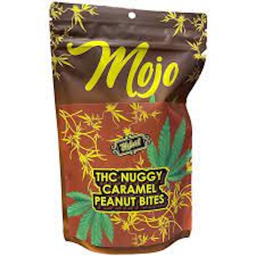Mojo | 200mg Chocolate | Nuggy Caramel Peanut Bites