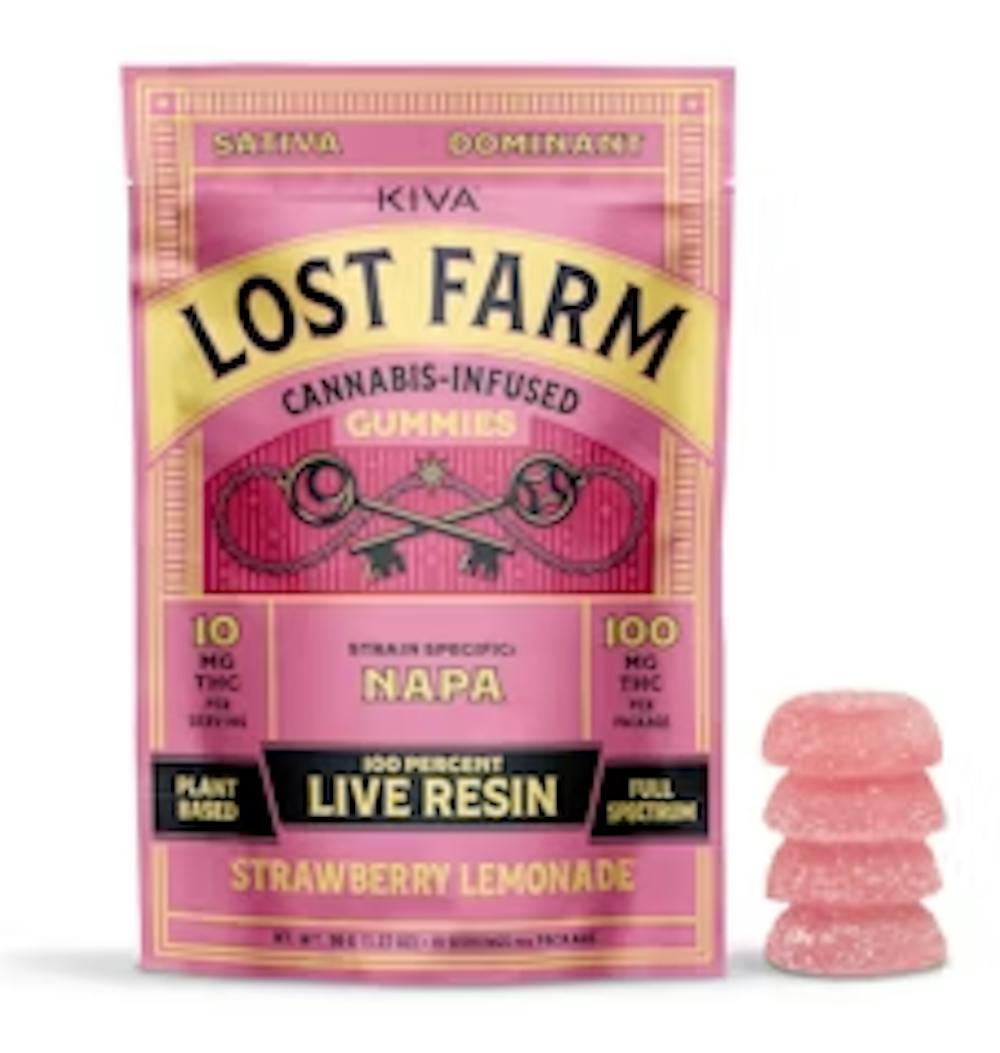 Product Gummies Live Resin |  Strawberry Lemonade x Napa (H) | Lost farms