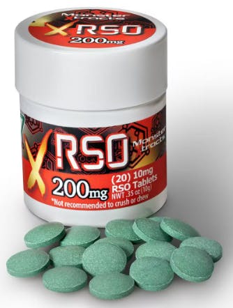 MONSTER XTRACTS | RSO TABLETS | 200MG