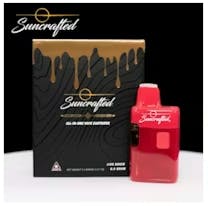 Suncrafted - Live Rosin Disposable Vape .5g - Daz Dillinger x Papaya