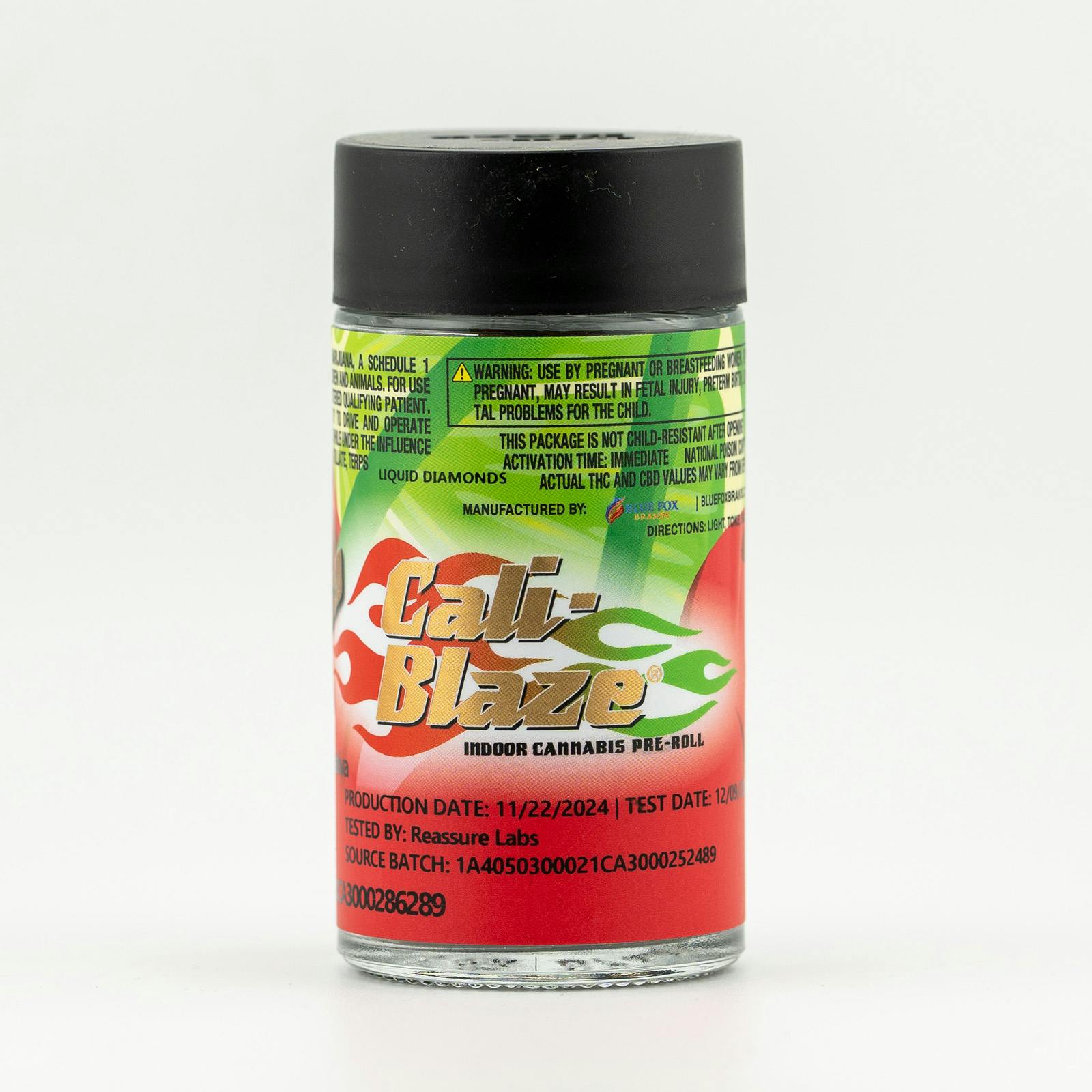 Cali-Blaze - 1g Tarantula - Cherry Lime