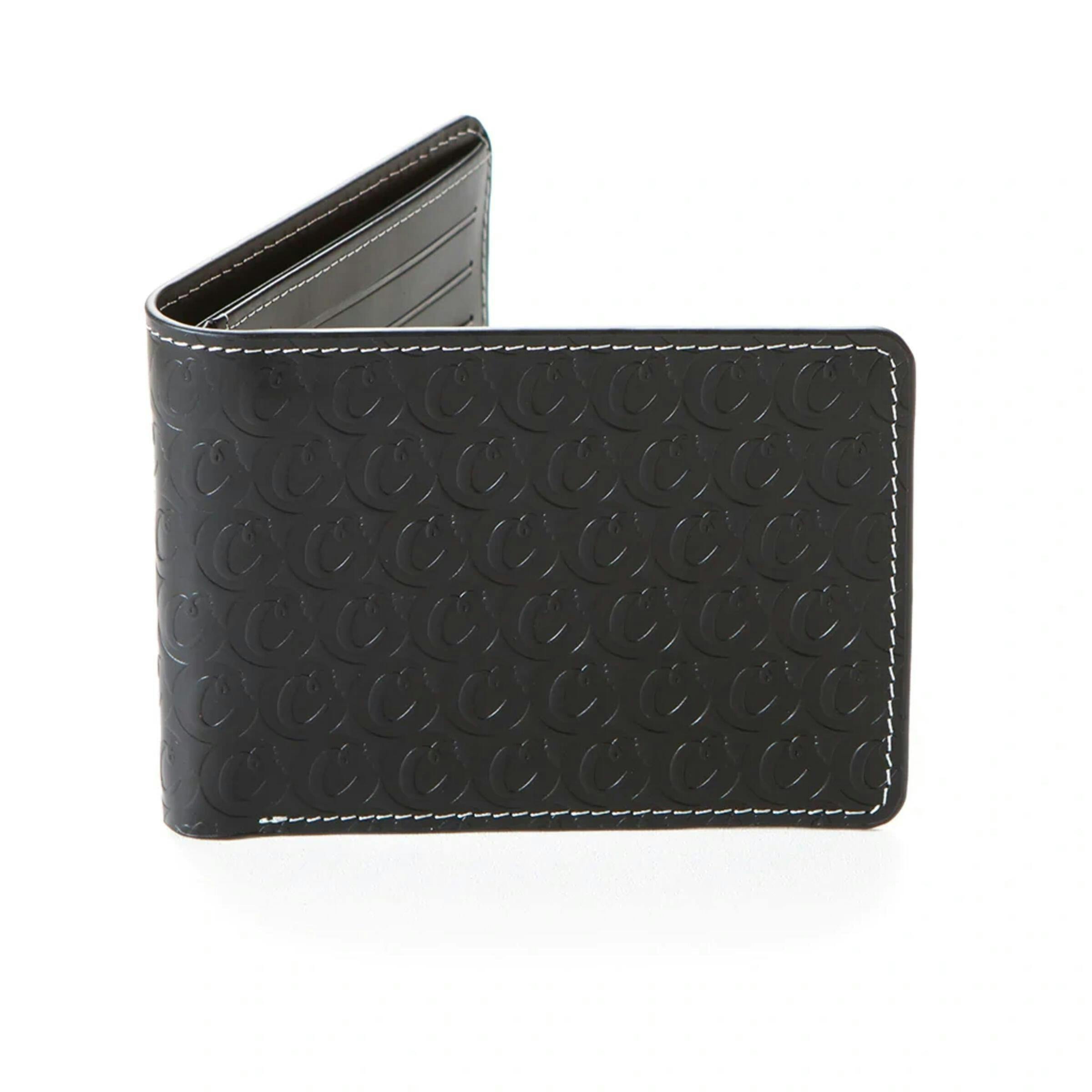 Cookies | Billfold Wallet | Black Embossed Monogram