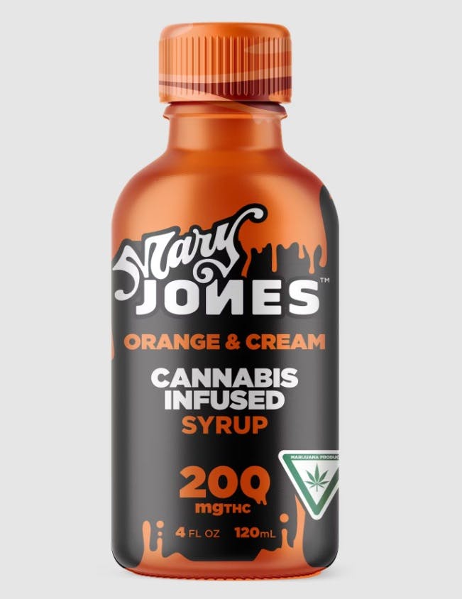 Product: Mary Jones | Orange & Cream Syrup | 200mg