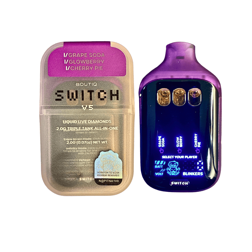 boutiq switch disposable vape review BOUTIQ Switch THC-A Liquid Diamonds 2G Disposable main image 1