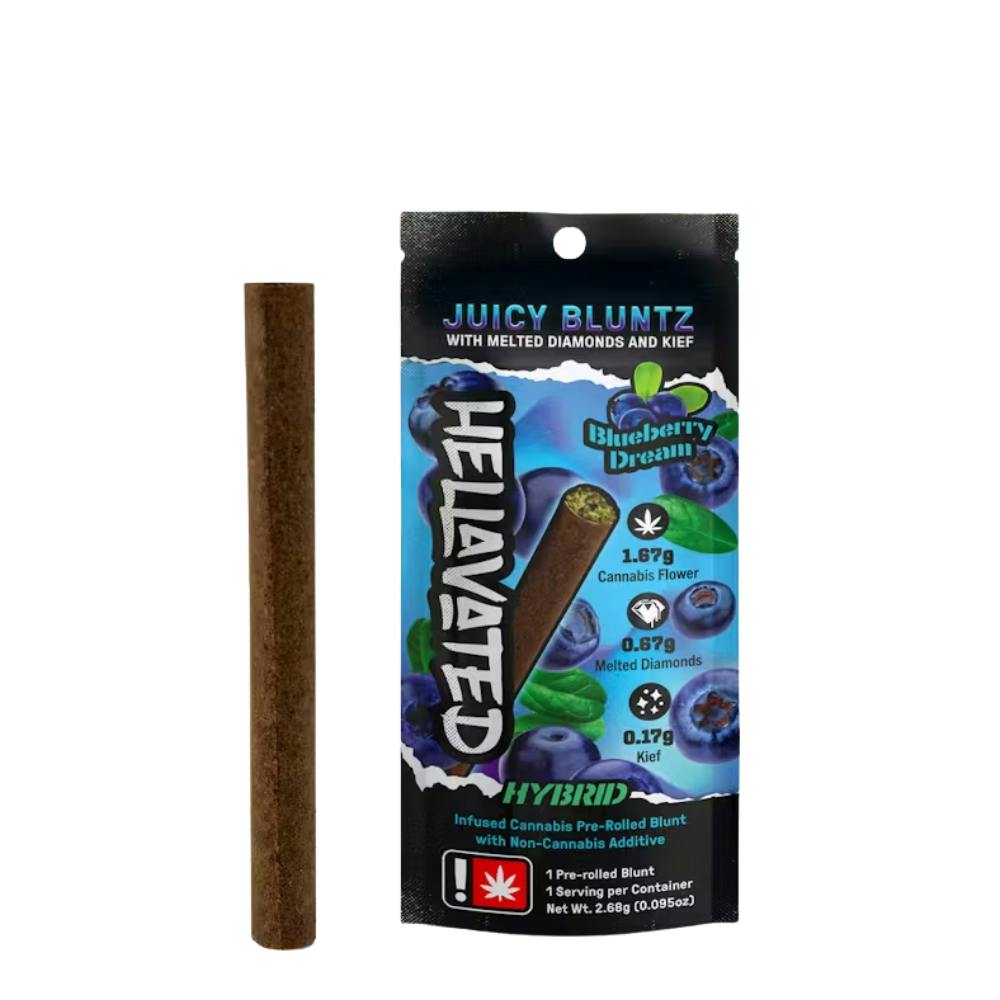 Hellavated - Juicy Bluntz - Blueberry Dream